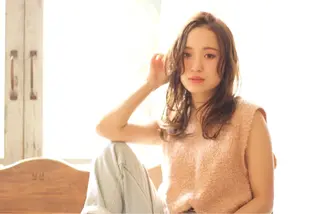 ミディアム 鎌倉 彩のヘアスタイル