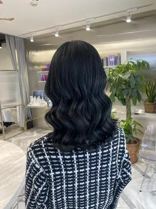 ミディアム カラー emu所属・けいこ🍊ニュアンス ネイル/個性派ネイルのネイルデザイン