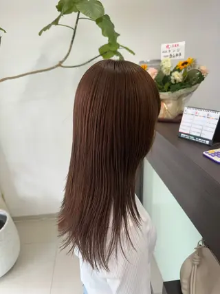 カラー ブリーチカラー /メンズパーマ/陸のヘアスタイル