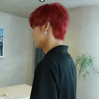 ショート カラー メンズ Bërg所属・Bërg mimi ౨ৎ⋆のヘアスタイル