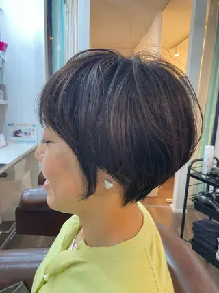 ショート 🌈elua yukaのヘアスタイル