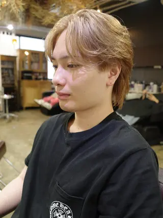 メンズ Pia hair design所属・【Pia】 セナ/ハイトーンのヘアスタイル