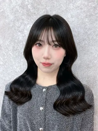 ミディアム カラー 🫧そあん🫧大宮 カットモデル様募集中のヘアスタイル