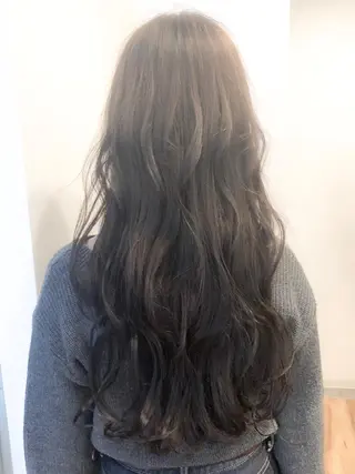 セミロング カラー TOWA 野村　コウダイのヘアスタイル