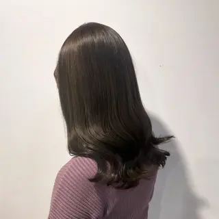 セミロング 堀井 彩加のヘアスタイル