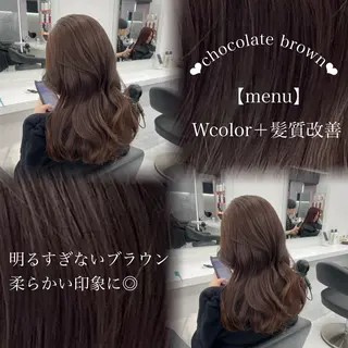 ロング カラー 🤍レイヤー/顔周り /hirari🤍のヘアスタイル