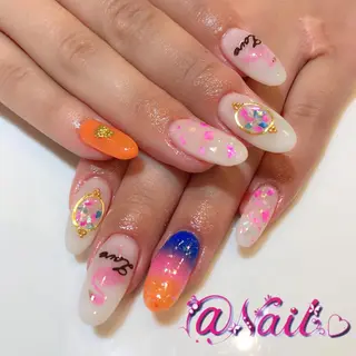 ネイル 小尾 栞のネイルデザイン