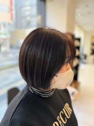 ミディアム CHIC 蘭のヘアスタイル