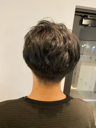 メンズ 透明感カラー✨ 酸性ストレート特化のヘアスタイル