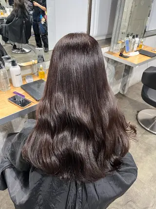 ロング カラー ヘアアレンジ 🥣大人っぽ韓国 スタイル🥣アヤノのヘアスタイル