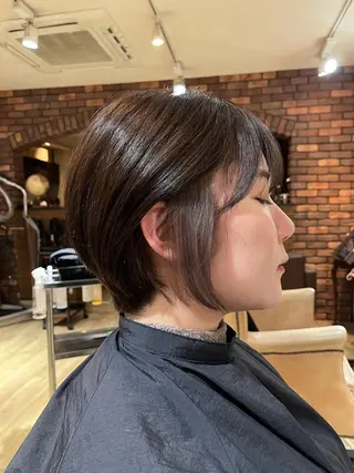 ショート カラー VOYAGE所属・中園康 /カラー/ブリーチのヘアスタイル