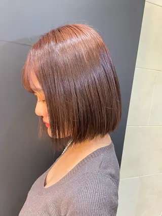 ショート ひなの/透明感 カラー/レイヤーのヘアスタイル