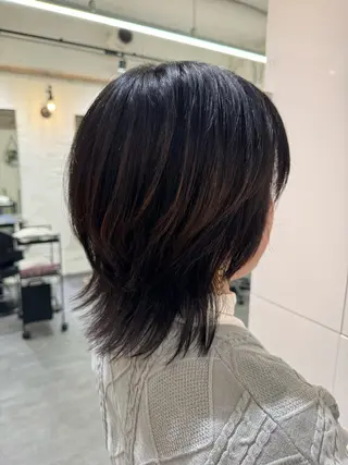 ショート 赤み無し柔らかカラー 【梅田】madokaのヘアスタイル