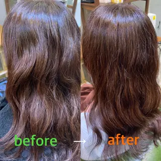 セミロング 🦋ふくい あやの🦋のヘアスタイル