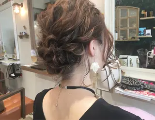 ショート ヘアアレンジ nakahara madokaのヘアスタイル