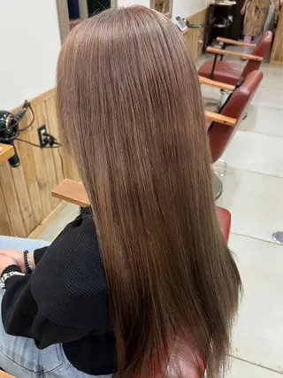 ロング カラー 🌈ダブルカラー🌈 💚みやのしんじ💚のヘアスタイル