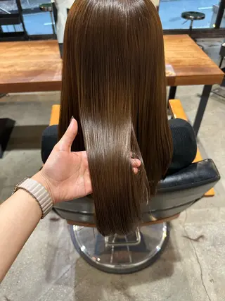 ロング 小河 穂香のヘアスタイル