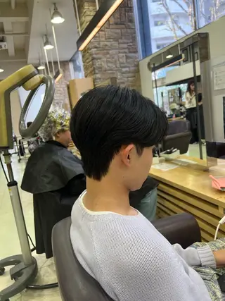 ショート カラー パーマ メンズ メンズ特化 【かな】のヘアスタイル