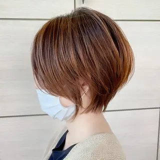 ショート カラー りきまる けんとのヘアスタイル
