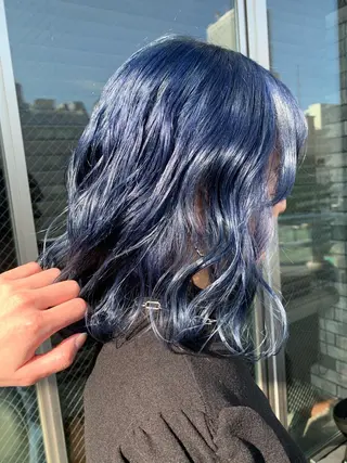 セミロング カラー HAIR SALON M Fes 池袋所属・韓国風艶髪✨ 高松静香☑️のヘアスタイル