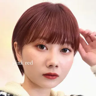 ショート カラー ヘアアレンジ ボブ/レイヤー/ 艶髪/HANA💗のヘアスタイル