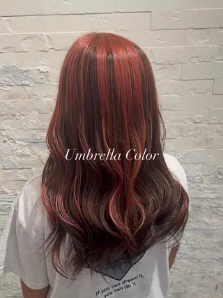 カラー 💖レイヤー/暖色系 カラーAYANE💖のヘアスタイル