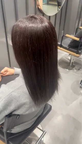 カラー 🐈‍⬛JUMI /透明感カラー/🩶のヘアスタイル