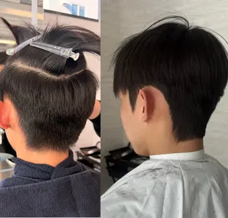 パーマ メンズ 韓国メンズヘア☆ 韓国ボブYUTOのヘアスタイル