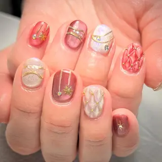 ネイル 丁寧カウンセリング 個性派ネイルyukoのネイルデザイン