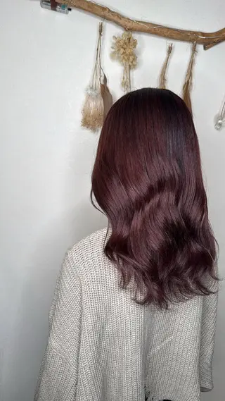 ミディアム Libre soleil所属・根本 奈緒のヘアスタイル