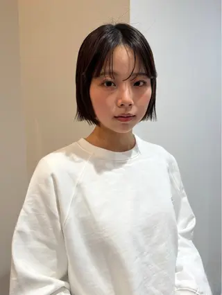 ショート ofF élua所属・もりしま あやかのヘアスタイル