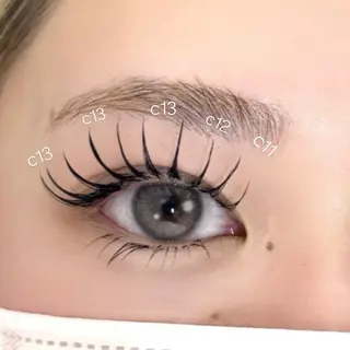 マツエク・マツパ Carina AYUKAのマツエク・マツパデザイン