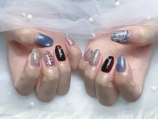 ネイル 【Eclat ｴｸﾗ】nail＆beauty所属・Eclat〔ｴｸﾗ〕 MOEKA𝜗𝜚*のネイルデザイン