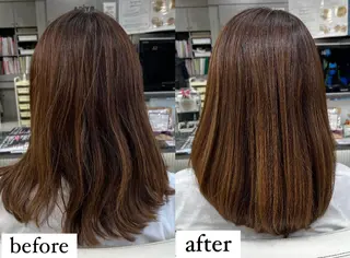 セミロング カラー STELLA sannomiya所属・着付けアレンジ、スパ 定評あり◎タナカエミの眉毛・アイブロウイメージ