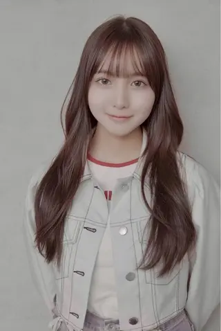 ロング カラー 縮毛矯正➕髪質改善➕ レイヤーカット　田畑のヘアスタイル