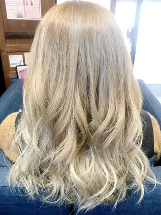 ロング カラー hairsalon Link所属・hairsalon Linkのヘアスタイル