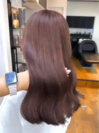 セミロング Hana ハイトーン🕯🩰のヘアスタイル