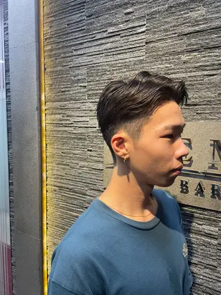 ショート メンズ ヒロ銀座　プレミアムバーバー目黒店所属・ほり たつみのヘアスタイル
