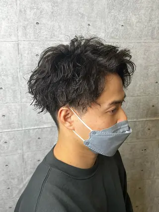 ショート メンズ akari/髪質改善 /ブリーチ/名古屋のヘアスタイル