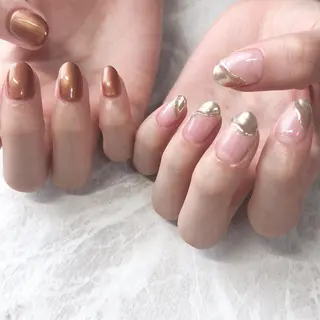 ネイル 西岡 杏のネイルデザイン