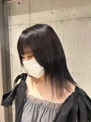ミディアム カラー 韓国モテカラー/ KaRin👼🏻のヘアスタイル