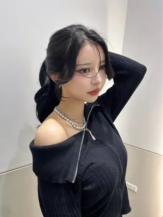 ロング 🩷韓国ヘア/ヨシン モリ🩷Maikaのヘアスタイル