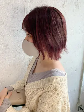 ミディアム カラー 💛丁寧さNo.🥇 🧸片山智裕💛のヘアスタイル