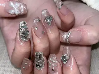 ネイル na🎀🎀na ちゅるちゅるのネイルデザイン