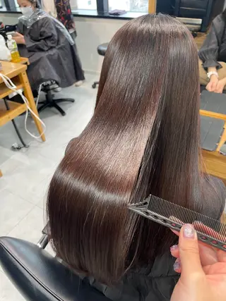 ロング カラーモデル募集 ✨🤍モモハ🤍✨のヘアスタイル
