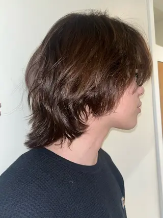 パーマ メンズ 🦮shiori アイドルオタク🦮のヘアスタイル