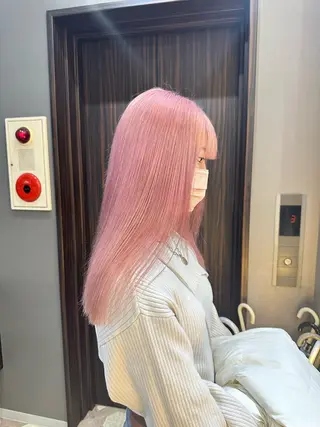 ミディアム カラー jill by gisel＿奥家のヘアスタイル