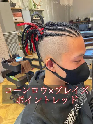 ヘアアレンジ メンズ エクステ指名No.1 【店長】橘田のヘアスタイル
