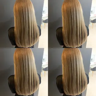 セミロング ✨髪質改善✖︎韓国 レイヤー✨ナカムラのヘアスタイル