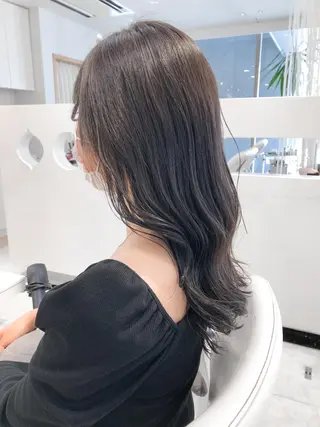 ミディアム カラー レイヤー×髪質改善✨ 渋谷/佐藤侑哉のヘアスタイル